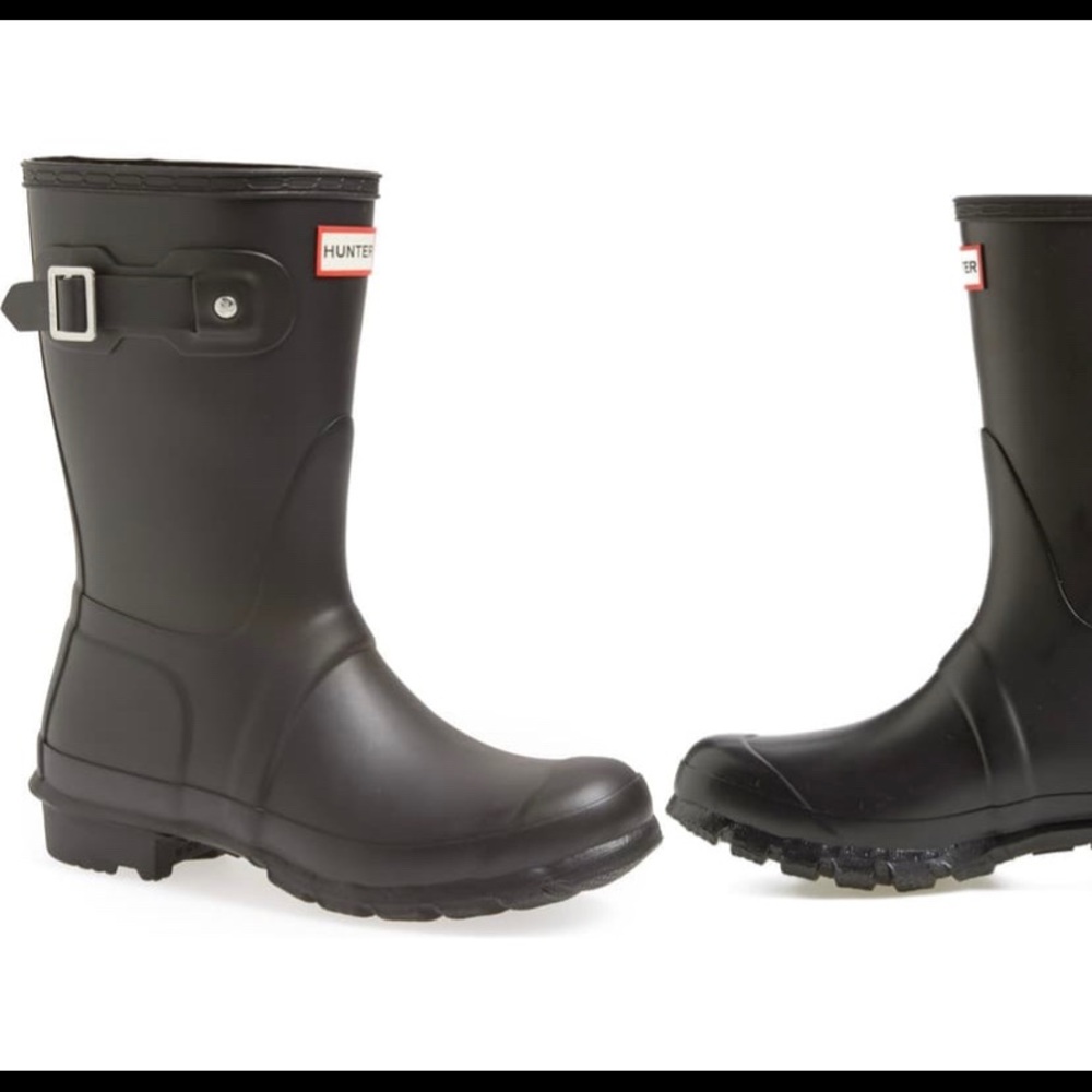 Hunter Short Matte Boots